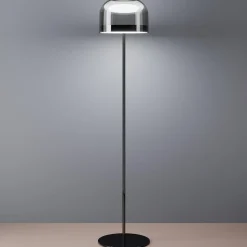 Fontana Arte Equatore - LED-gulvlampe, krom, 135cm