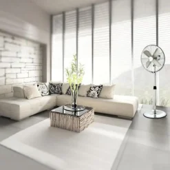 Foranderlig gulvventilator Silver Stream 3 i 1