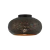 Fori loftslampe, Ø 30 cm, brun, metal