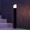 Forlight Astra vejlampe, antracit, aluminium, højde 80 cm