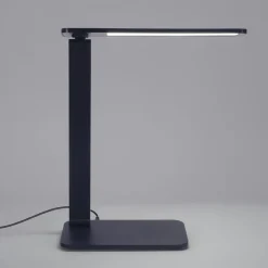 Forlight LED-bordlampe Zenit, sort, ABS, højde 36 cm