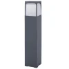 Forlight Veta vejlampe, højde 80 cm, sort, aluminium