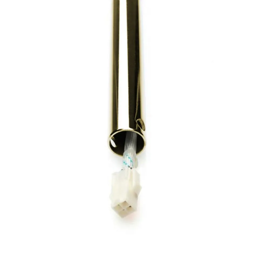 Forlængelsesstang 46 cm, poleret messing