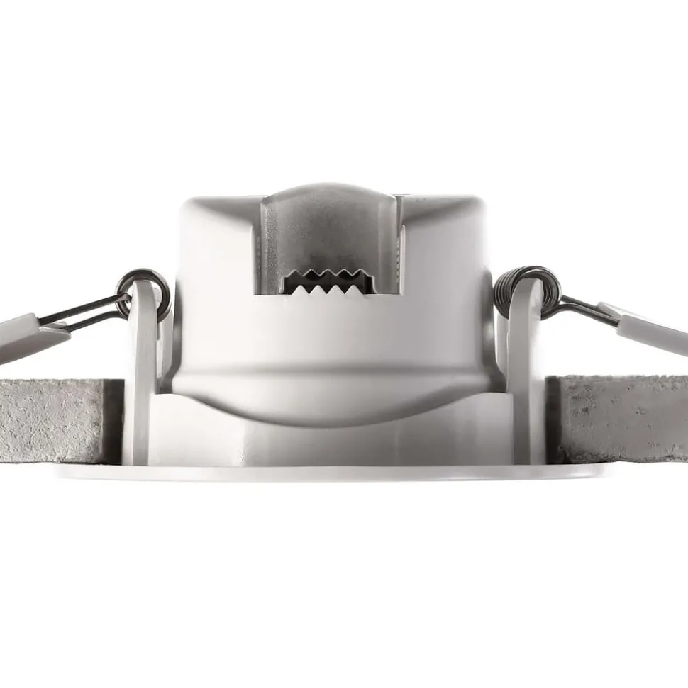 Forsænket loftlampe SMD-68-230V, 4.000K, Ø8,5cm, sort