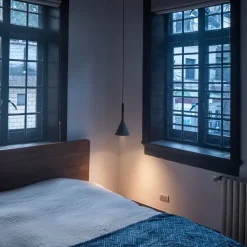 Foscarini Aplomb Mini pendellampe af beton, grå