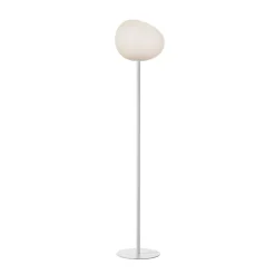 Foscarini Gregg media gulvlampe, 151 cm, hvid