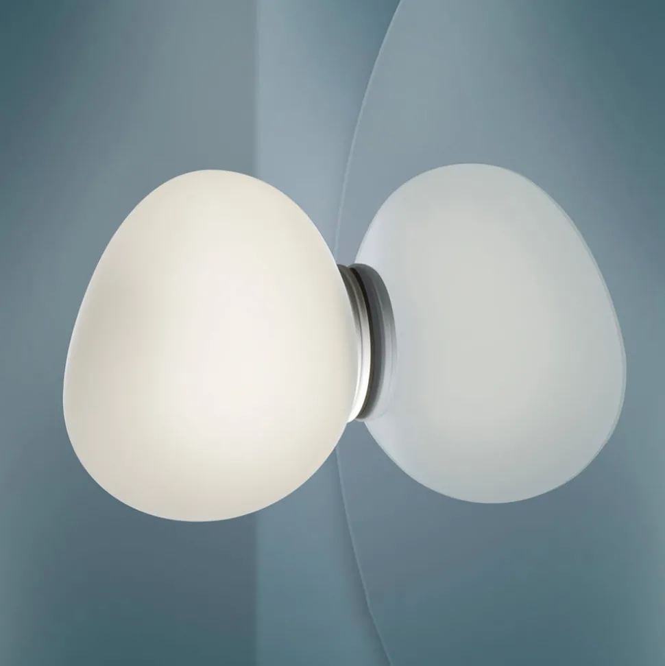 Foscarini Gregg piccola spejllampe, hvid