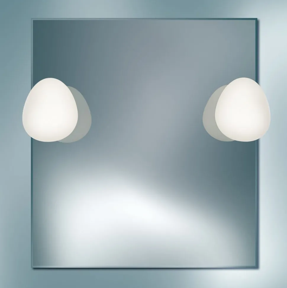 Foscarini Gregg piccola spejllampe, hvid