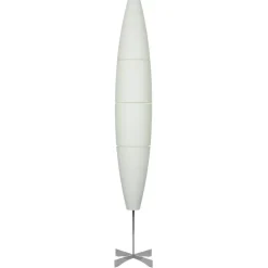 Foscarini Havana gulvlampe med dæmper, alu/hvid