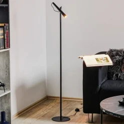 Foscarini Magneto LED-gulvlampe, sort