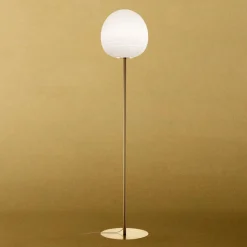 Foscarini Rituals XL gulvlampe, dæmpbar, gylden