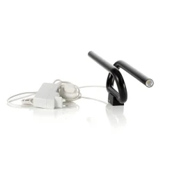 Foscarini Tobia LED-væglampe med ledning, sort