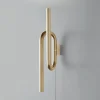 Foscarini Tobia LED-væglampe med ledning, gylden