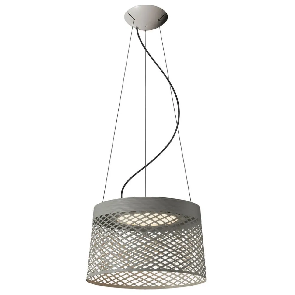 Foscarini Twiggy Grid LED-pendellampe, greige