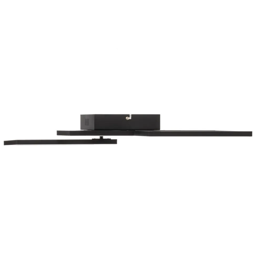 Frame LED-loftslampe, CCT, 4-lys, sort
