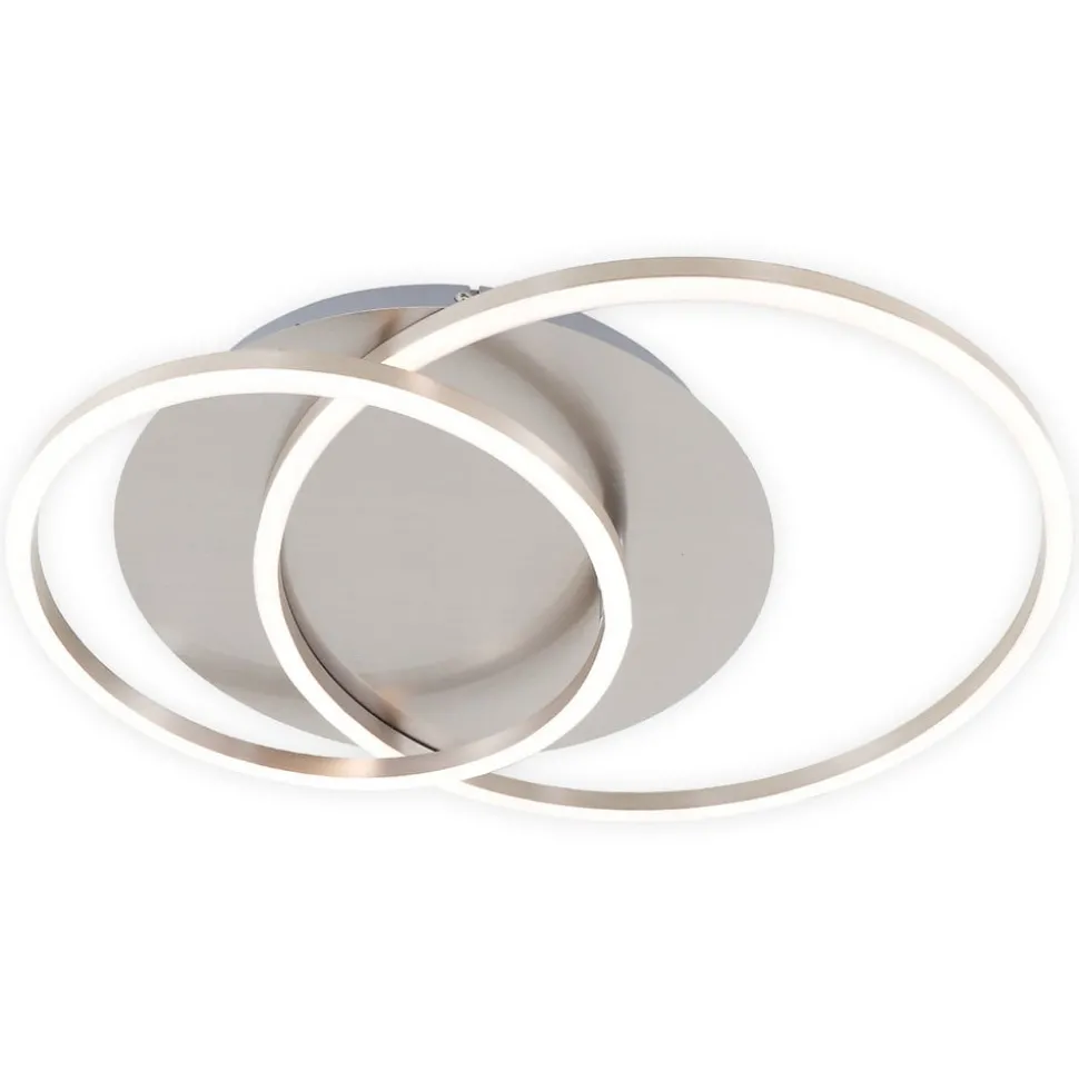 Frames LED-loftlampe, 2 ringe, kan drejes