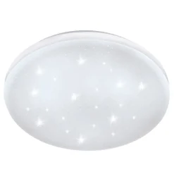 Frania-S LED-loftlampe med krystaleffekt, Ø 28 cm