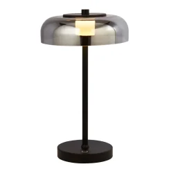 Frisbee LED-bordlampe med glasskærm