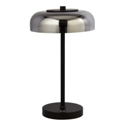 Frisbee LED-bordlampe med glasskærm