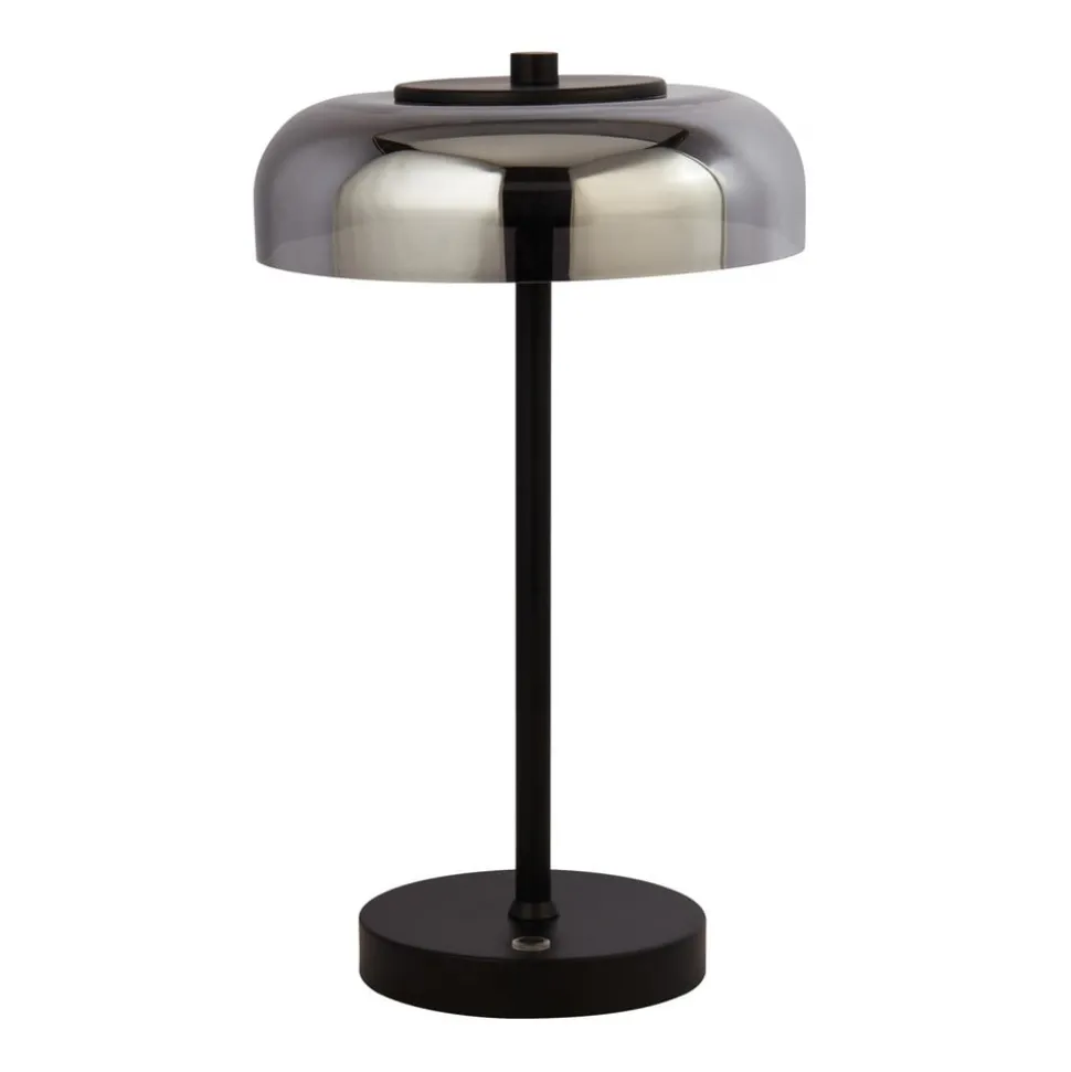 Frisbee LED-bordlampe med glasskærm