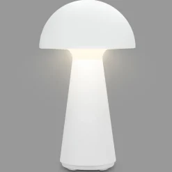 Fungo LED-bordlampe, genopladelig, hvid