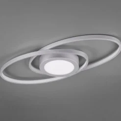 Galaxy LED-loftlampe, kan dæmpes, titaniumfarvet