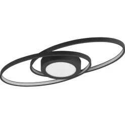 Galaxy LED-loftslampe, dæmpbar, antracit