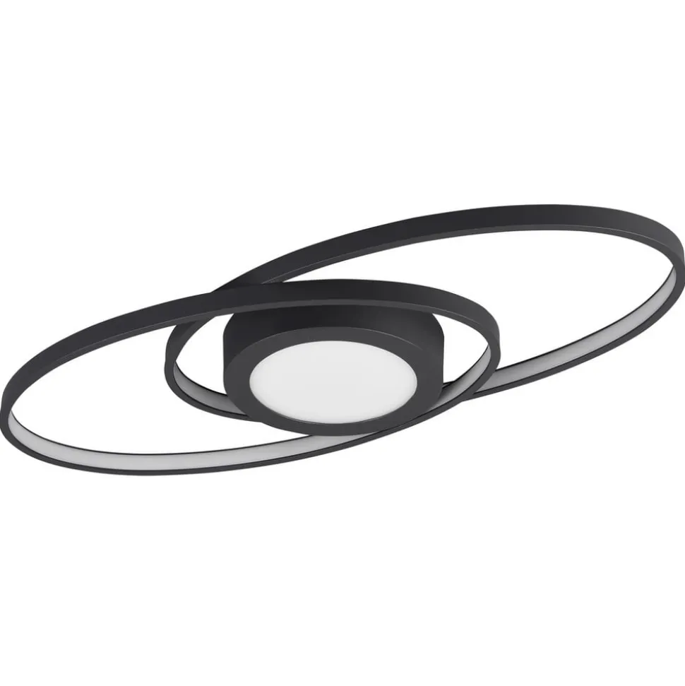Galaxy LED-loftslampe, dæmpbar, antracit