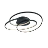 Gale LED-loftlampe, 60 cm, mat sort