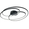 Gale LED-loftlampe, 80 cm, mat sort