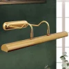 Gallerilampe Lariga, messingfarvet, metal, 65 cm, E14