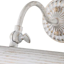 Gallerilampe Renoir i hvid, 2 x E14 25 W