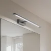 Gallery LED-væglampe, sort, metal, bredde 62 cm, IP44