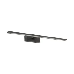 Gallery LED-væglampe, sort, metal, bredde 62 cm, IP44