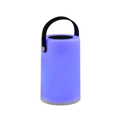 Garcia LED solcellebordlampe med RGBW-farveskift