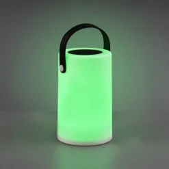 Garcia LED solcellebordlampe med RGBW-farveskift