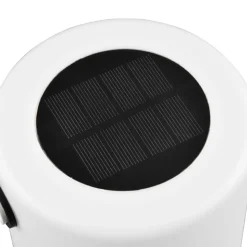 Garcia LED solcellebordlampe med RGBW-farveskift