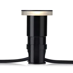 Garden 24 Decklight sort 3W sideværts Ø6cm