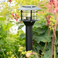Garden 24 LED-gadelampe Stolpe, højde 45 cm, 3 W