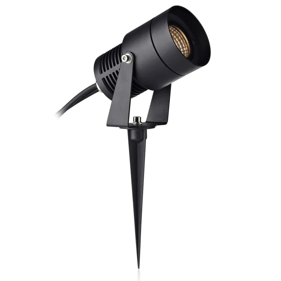 Garden 24 LED-spot, sort, 9 watt