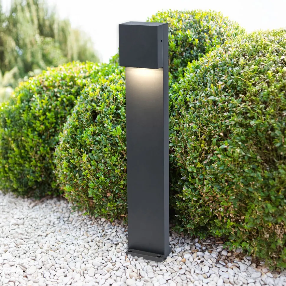 Gemini FX LED-gadelampe, IP54, antracit