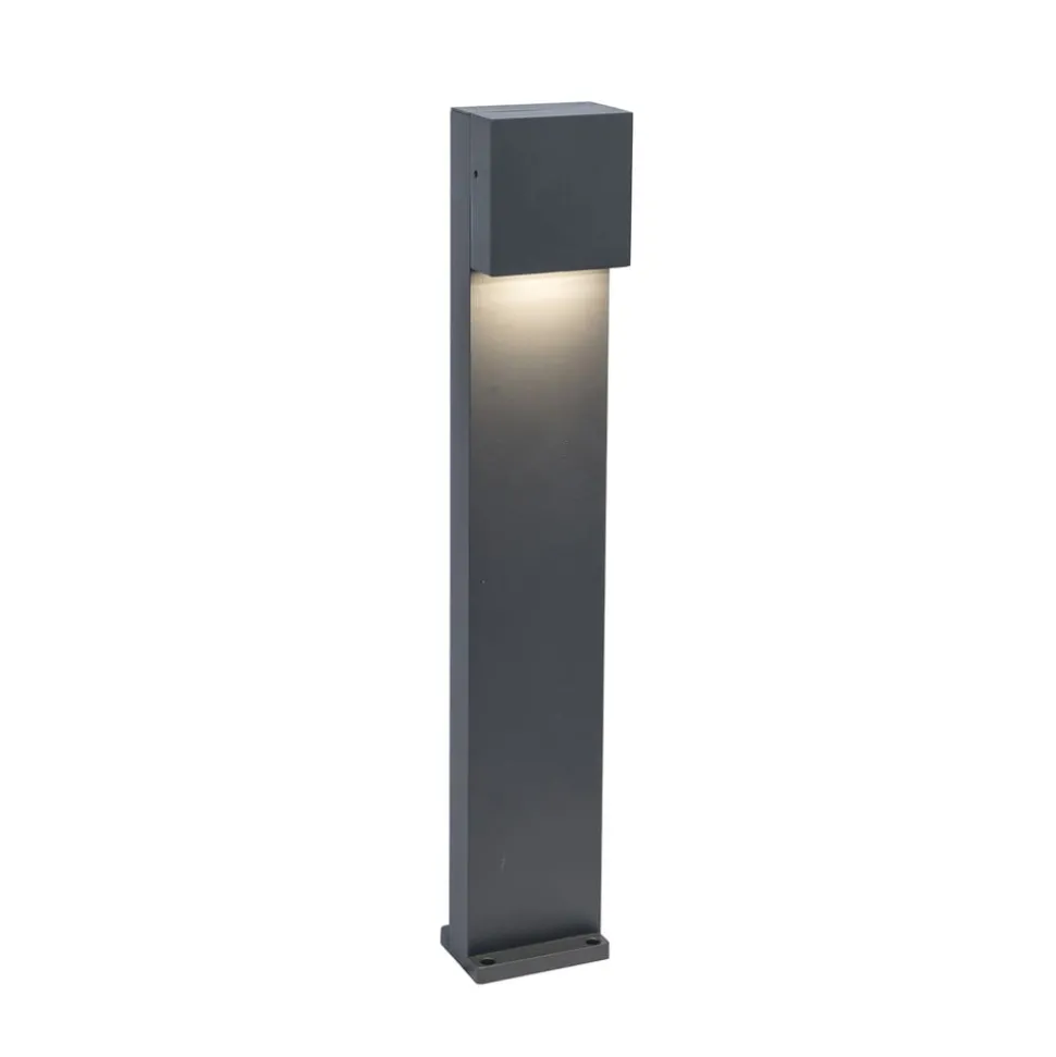 Gemini FX LED-gadelampe, IP54, antracit