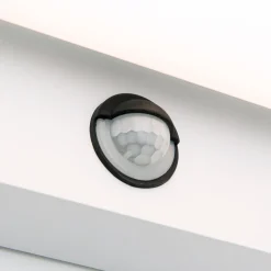 Ginger udendørs LED-væglampe med sensor hvid, IP54