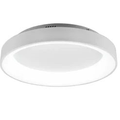 Girona LED-loftlampe med fjernbetjening, hvid
