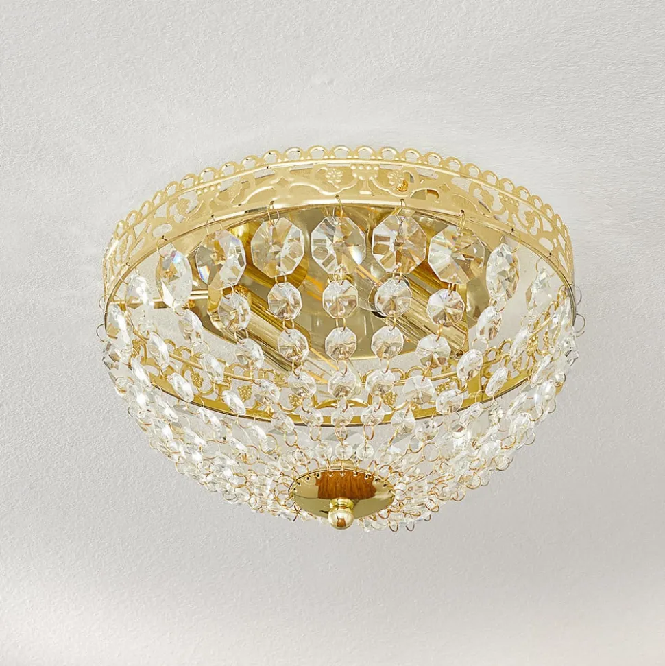 Glitrende loftlampe Saxholm