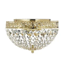 Glitrende loftlampe Saxholm