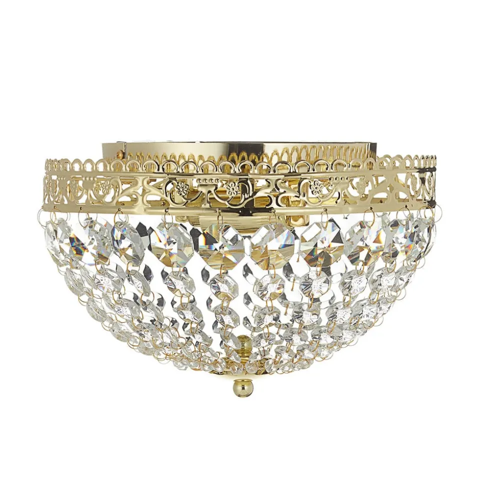 Glitrende loftlampe Saxholm