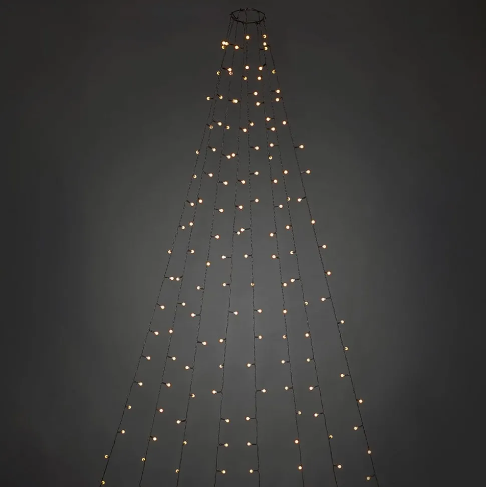 Globe LED-trækappe, formonteret, 240 fl