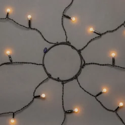 Globe LED-trækappe, formonteret, 240 fl