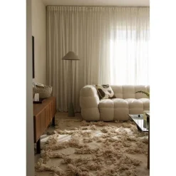 Globen Lighting Gulvlampe Cannes, beige, højde 140 cm